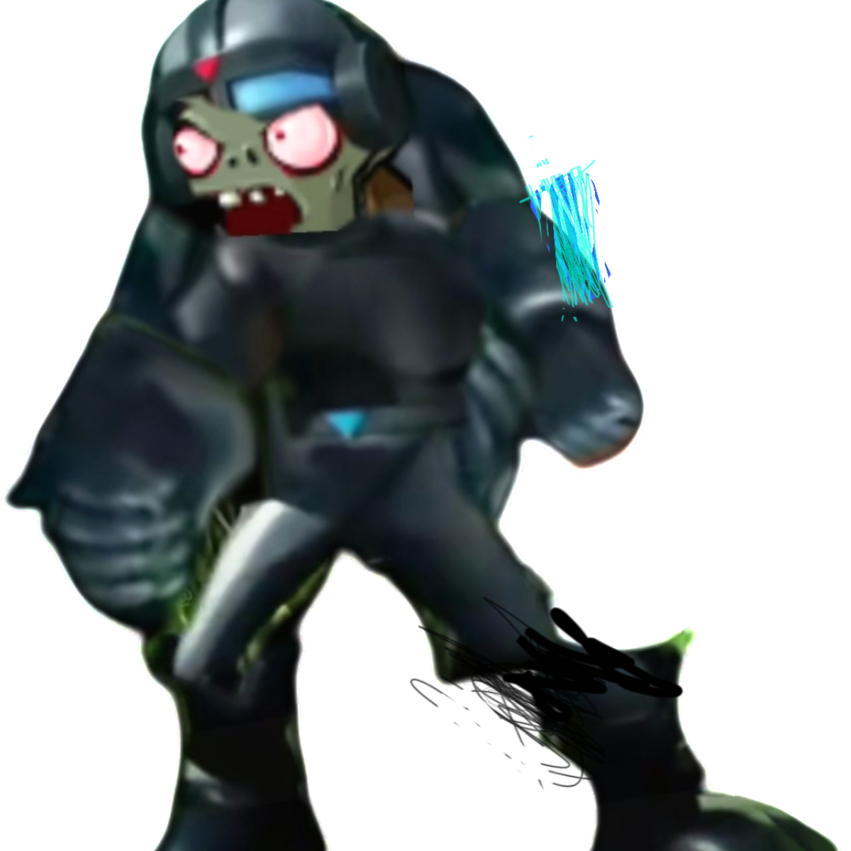 究极黑锅侠僵尸